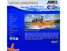 Tablet Screenshot of gnejnawatersports.com
